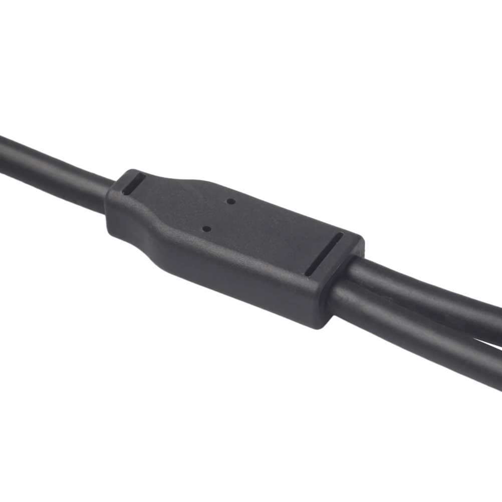 

3.5Mm Female To 2 Male Audio Adapter Cable 0.3M For Computer Speaker Subwoofer Gold Plated Zinc Alloy Aluminum Pvc Flexible