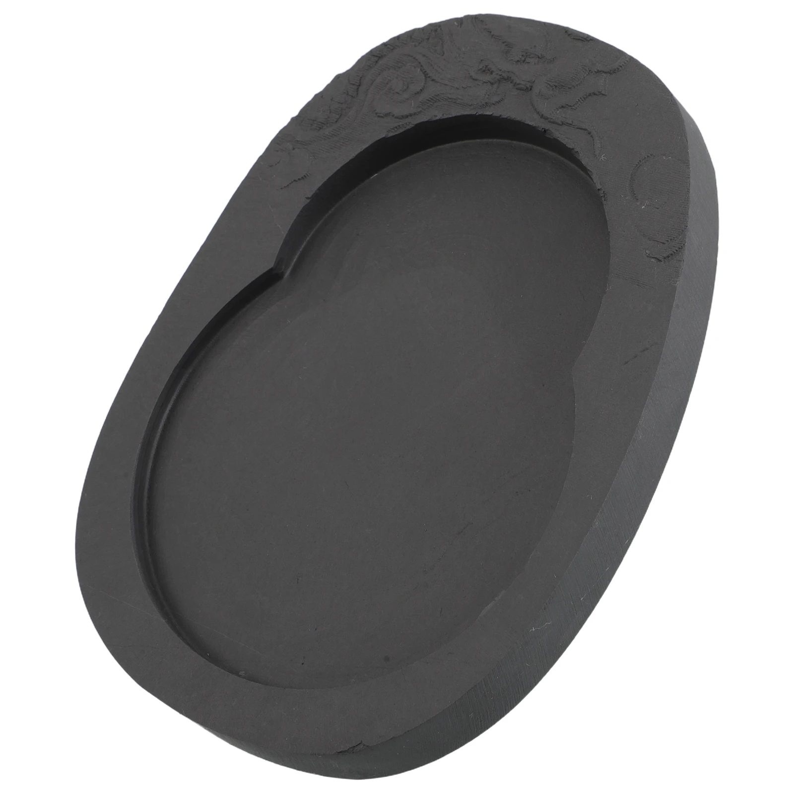 

5-Inch Covered Chinese Inkstone Traditional Dragon Carved Design For Calligraphy Painting Writing Grinding Inkslab Desktop