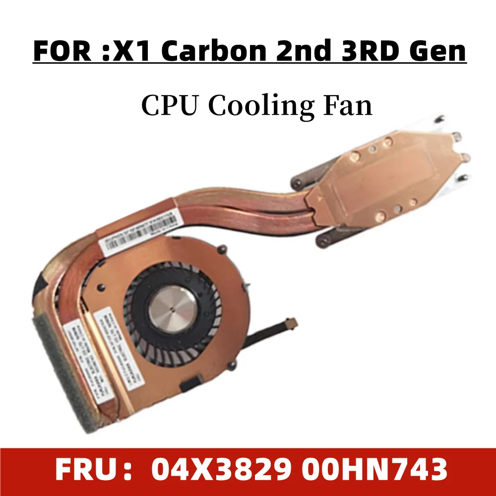 

2015 2014 For Lenovo Original X1C X1 Carbon 2nd 3rd Gen Laptop CPU Cooling Fan Heatsink Cooler FRU 04X3829 00HN743