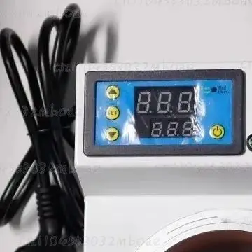 Portable Dental Lab Automatic Polymerizer Curing Pressure Pot with Digital Display for Silicone Rubber Repair