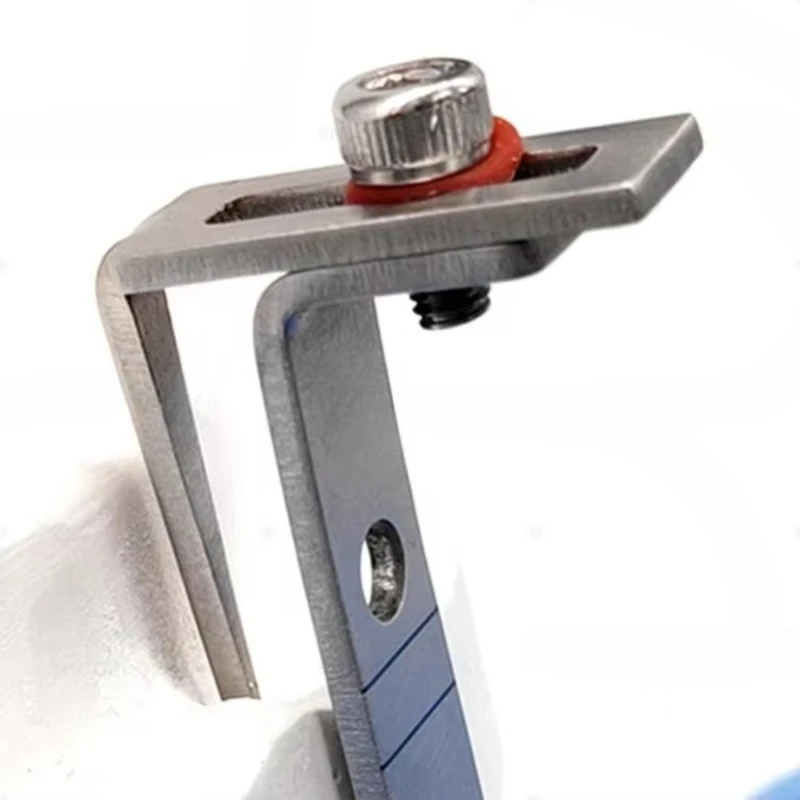 1 Pcs Lab Vestibular Groove Measuring Ruler Lab Orthodontics Rulers Caliper Measuring Ruler Teeth Gauge