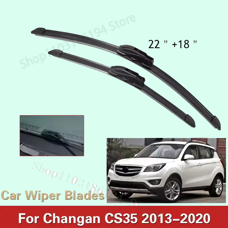 

Car Wiper Blades For Changan CS35 2013-2017 2018 2019 2020 Car Accessories Front Windscreen Wiper Blade Brushes Cutter