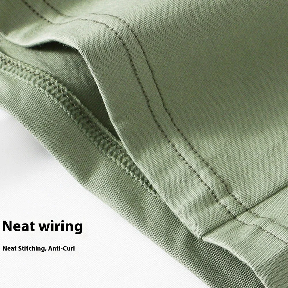 3 قطع سراويل بيجامة قطنية 100% للرجال، فضفاضة مقاس كبير، خصر عالي المرونة، ملابس داخلية مريحة للملاكمين وسراويل داخلية