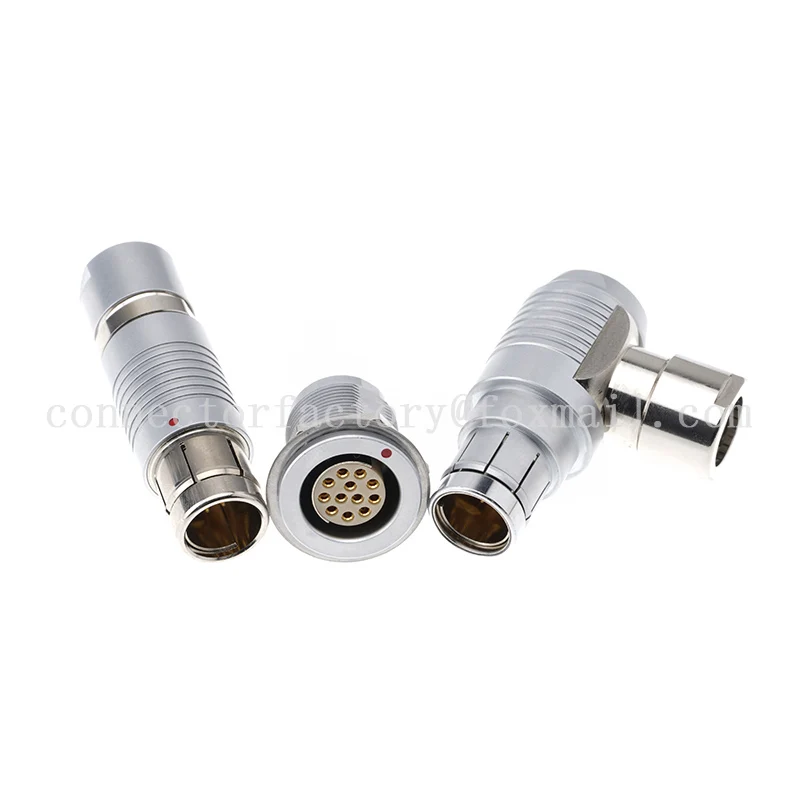 Imagem -04 - Fischer-conector do Soquete de Vácuo Push-pull Plugue de Travamento Automático Impermeável Vácuo Ip68 105f 3f 10 Pin 12 15 16 18 24 27 40