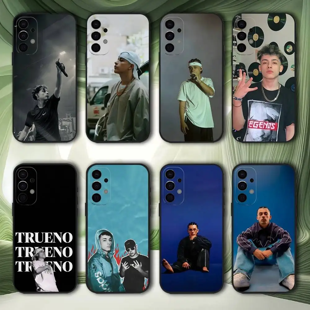 

T-Trueno Rappe Phone Case For Samsung S25,S24,S21,S22,S23,S30,Ultra,S20,Plus,Fe,Lite,5G Black Cover