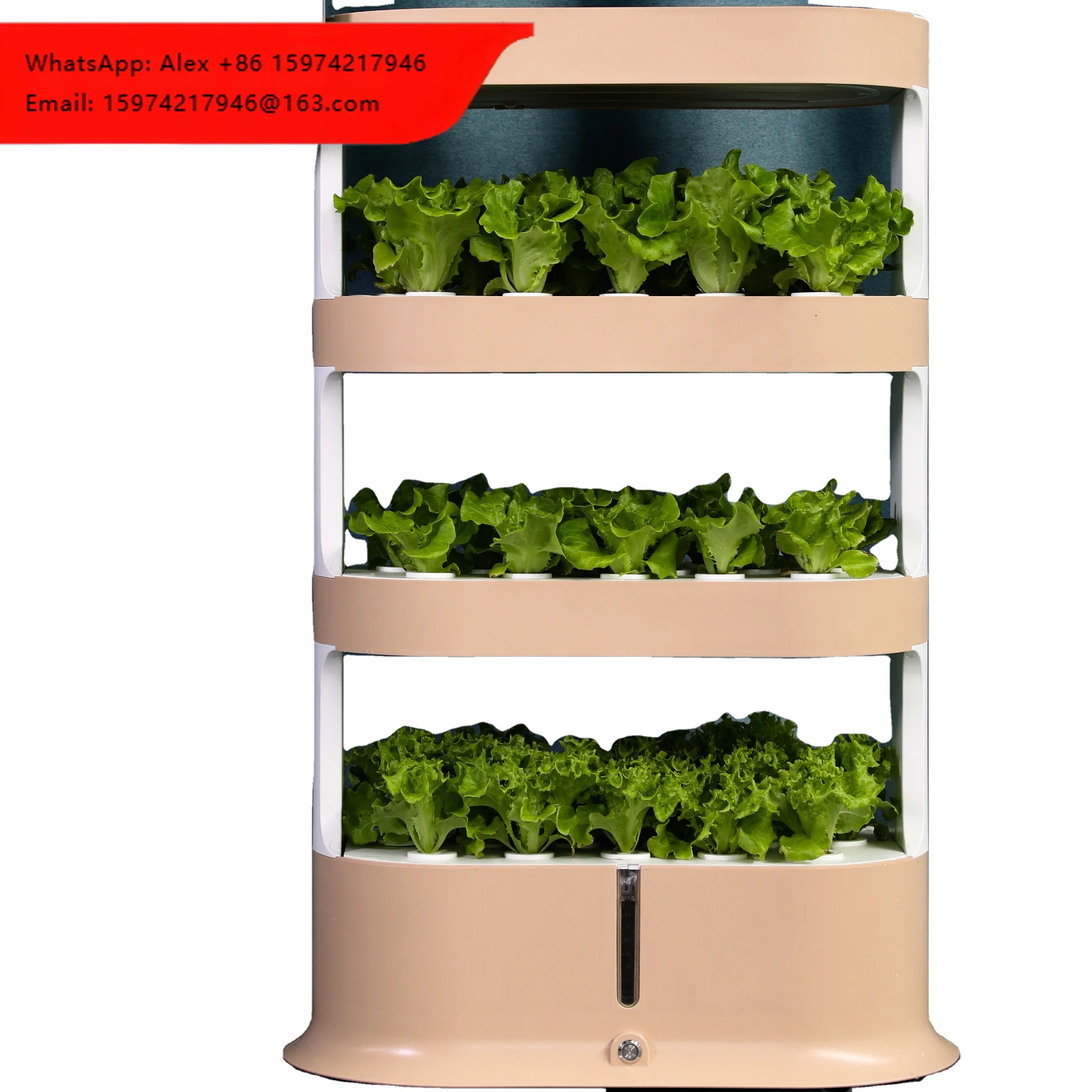 Hydroponic Growing System Indoor Vertical Garden Suitable For Home Plant Cultivation Leafy Vegetable Planter