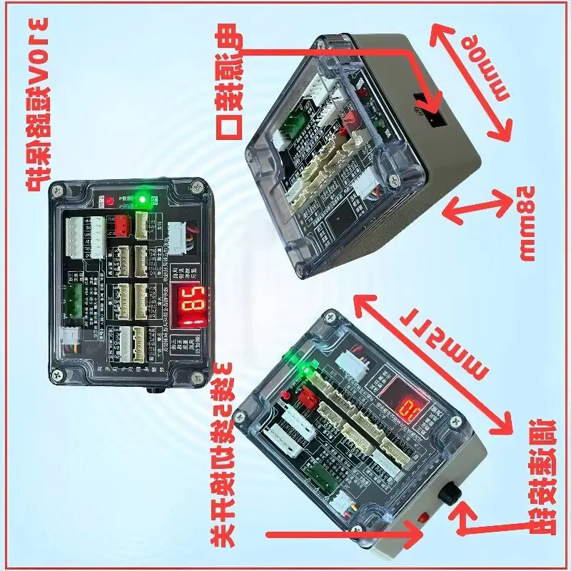 New Universal 3‑Wire 5‑Wire DC Fan Motor Drive Tester For Air Conditioner Indoor Outdoor Unit Fault Diagnostic Repair Tool