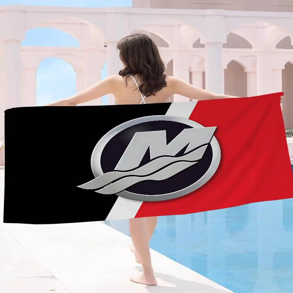 

M-Mercury Racing Пляжное полотенце с принтом из микрофибры Альпинизм Йога Пляжное плавание Бег Абсорбирующее мягкое полотенце