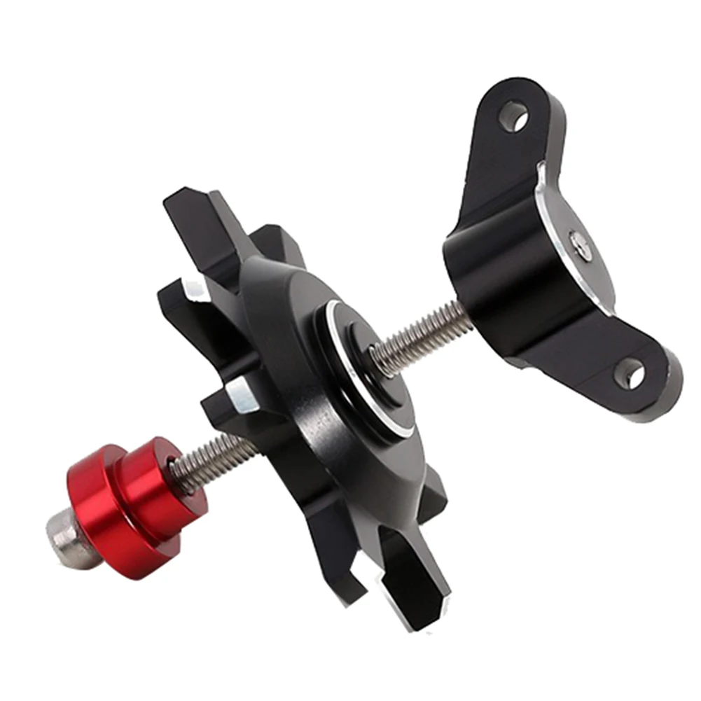 อุปกรณ์อุปกรณ์กำจัดยางรถตีนตะขาบ1/8 1/10รถ90046 TRX4 TF2 1.9ล้อขนาด2.2นิ้วสีดำ