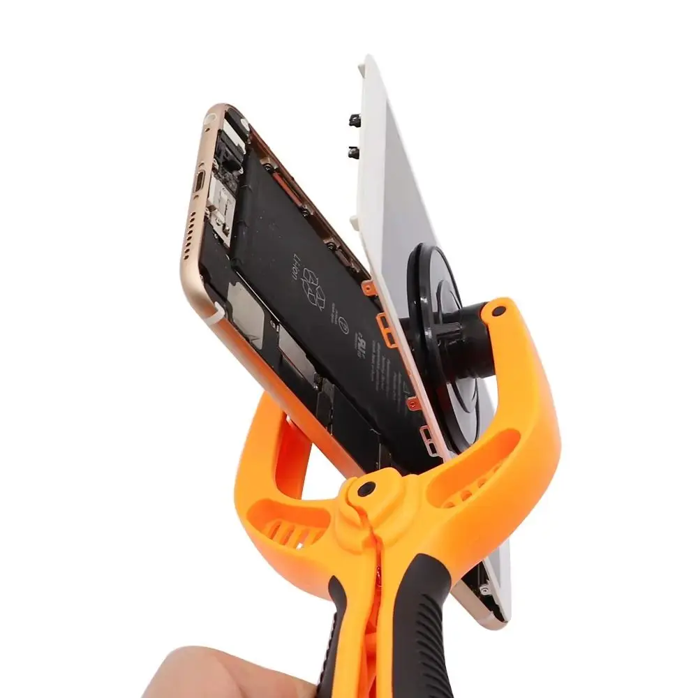 1Pcs with Suction Cups LCD Screen Opening Tool Hand Tools Anti-slip Spring Sucker Pliers Disassemble Opening Tool