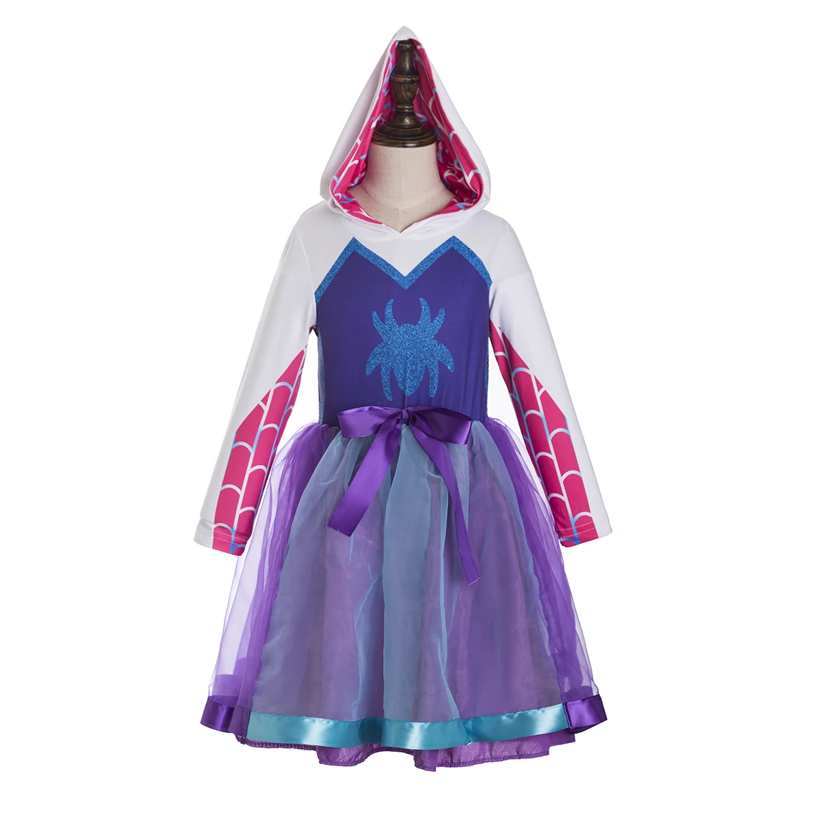 Aranha Gwen Cosplay Tutu Vestido, Fantasia, Aranha, Gwen, Inspirado, Fantasmas, Aranha, Inspirado, Hoodie, Fantasia, Birthday Party