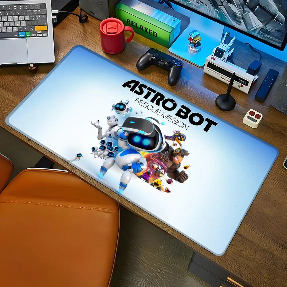 game Astro Bot Mouse Pad Gaming Abstract Large 800x400mm MouseMat Gamer XXL Mause practical Carpet PC Desk