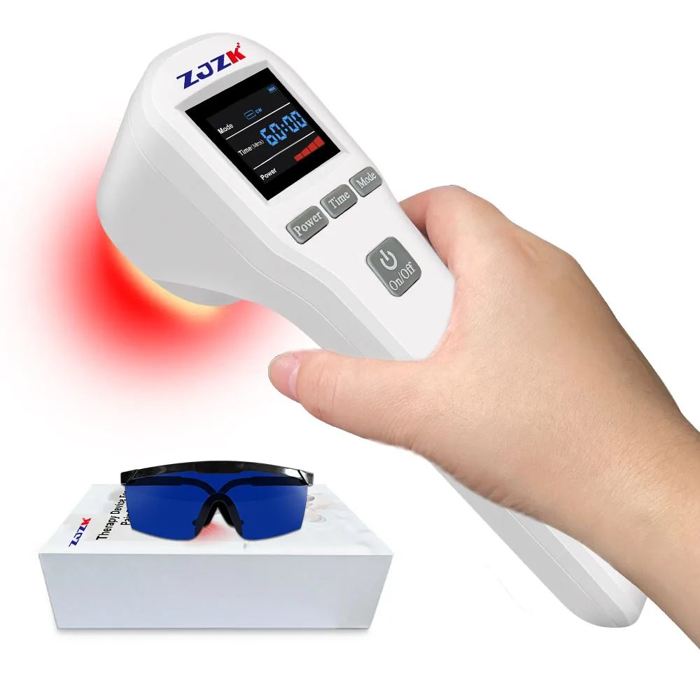 

ZJZK Cold Laser Chiropractic Physical Therapy Treatment 650nmX16Diodes+808nmX4Diodes Near Me Laser For Osteoarthritis Arthritis