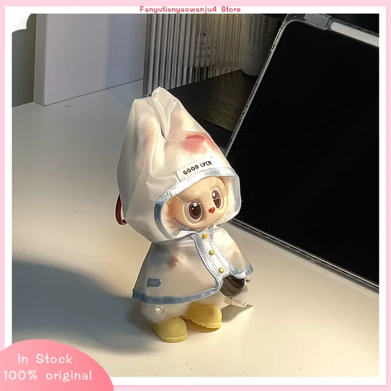 

Labubu Doll Clothes Rainy Day Series Suit Summer Decorative Fittings Toy Accessories For Collectible Figures