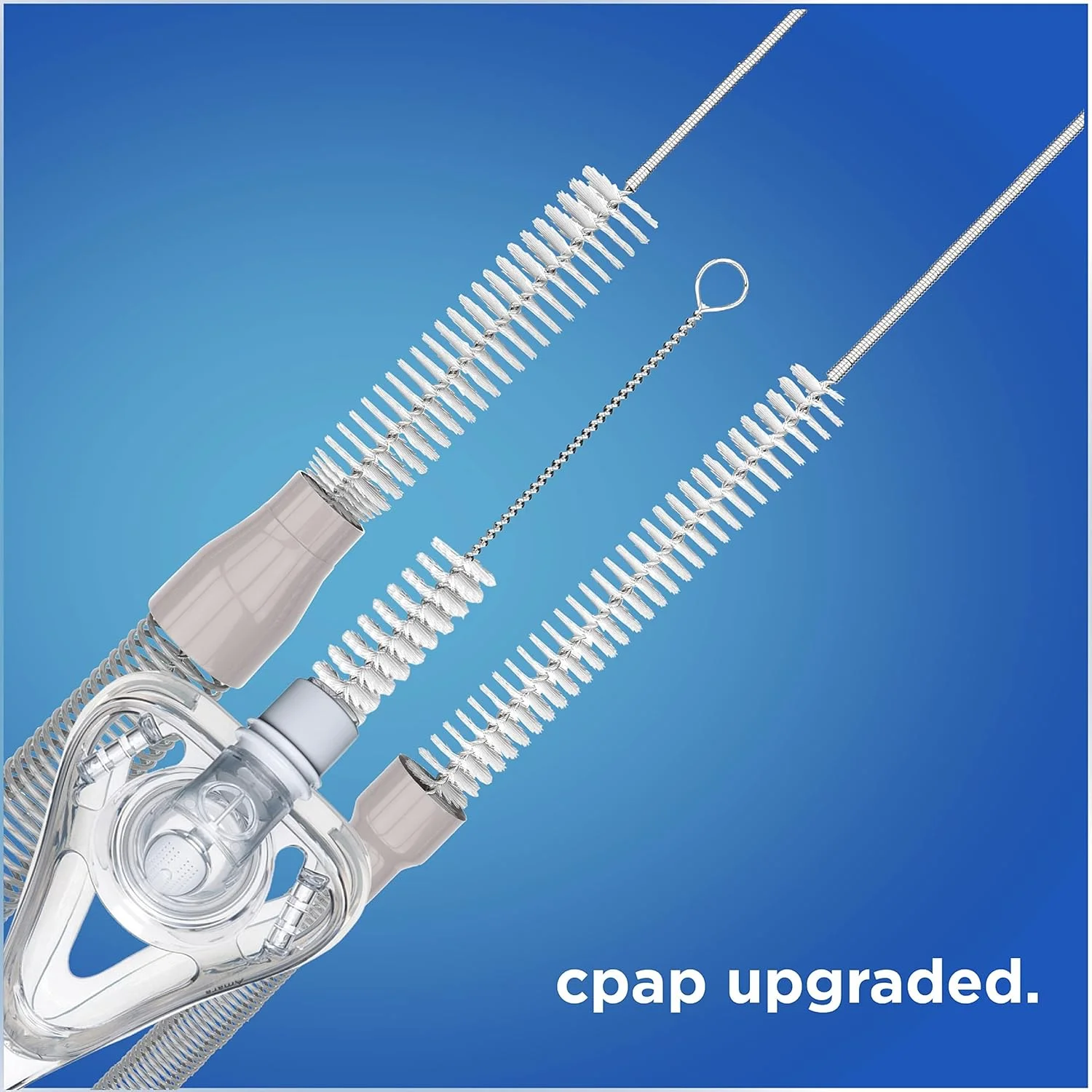 Щетка для чистки шланга CPAP — щетки, предназначенные для камеры и подушек для воды диаметром 22 мм, 19 мм, 15 мм.