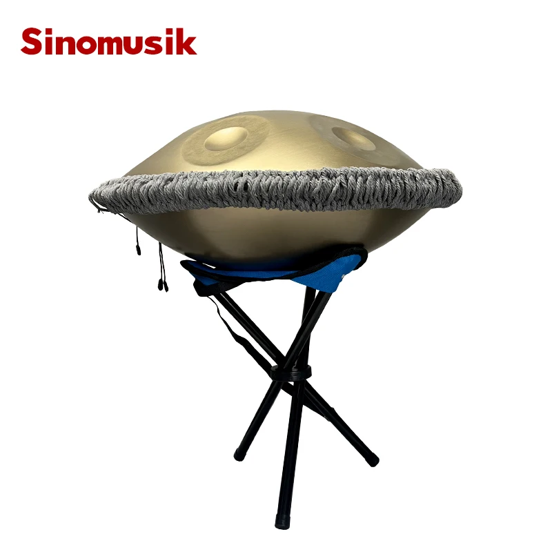 Sinomusik Brand China Cheap Price Handpan Hand Drum with a Handpan Bag 22 Inch Steel Handpan Drum With 9 Notes