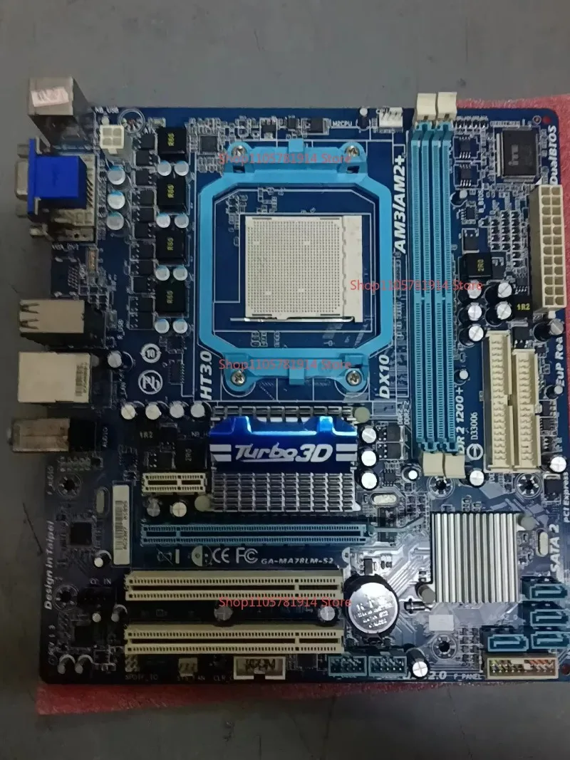 pour-gigabyte-ga-ma78lm-s2-ma78lmt-s2-carte-compacte-entierement-integree-interface-am2-am3-la-memoire-ddr2-peut-etre-utilisee-sur-un-processeur-am2-am3