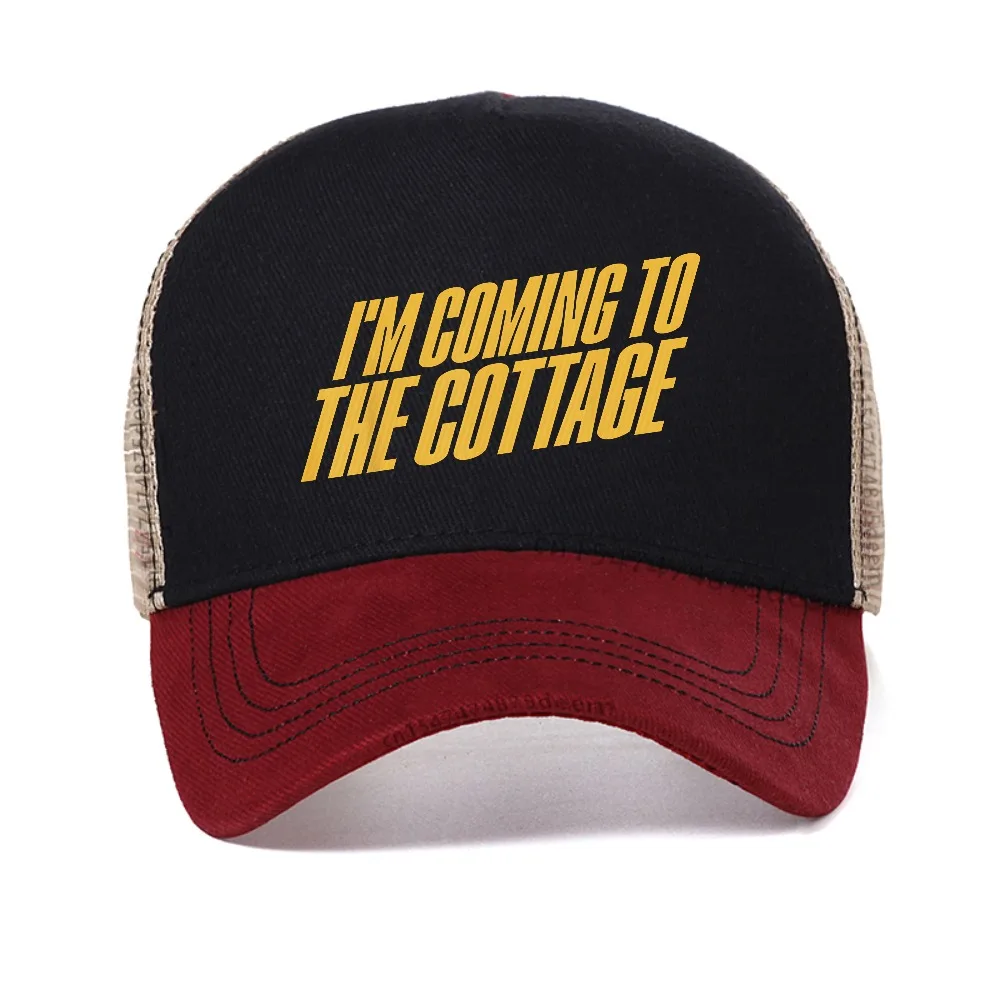 

I am Coming to the Cottage baseball cap summer adjustable hip-hop hat fashion men women Outdoor sports Sun Caps Snapback hats