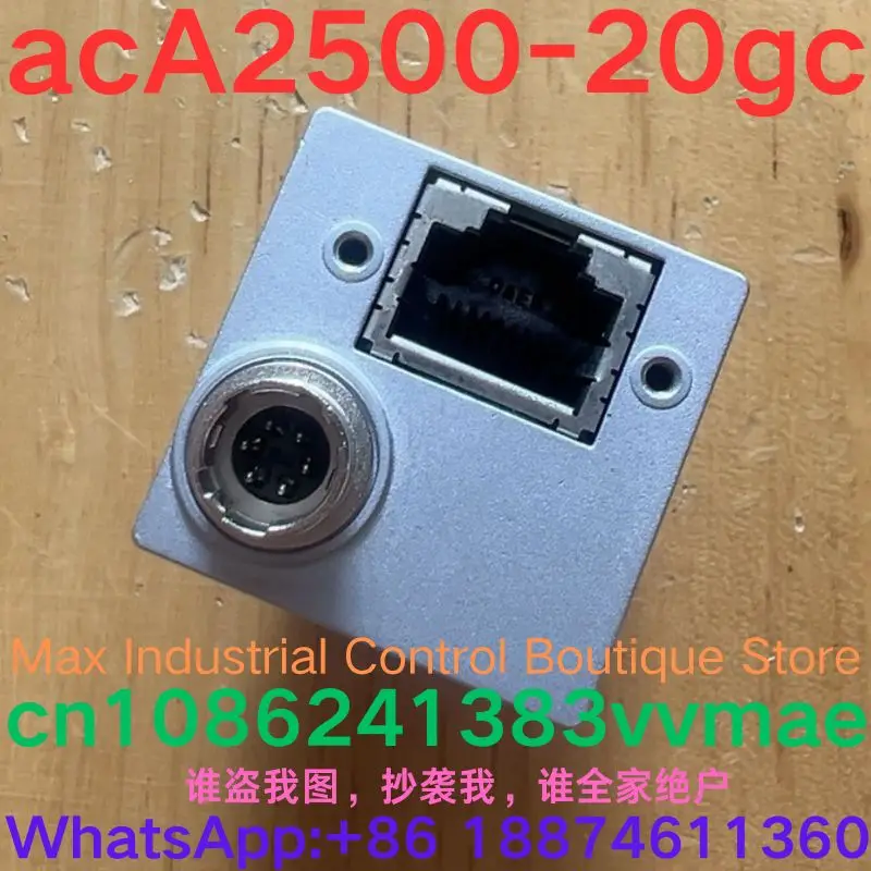 Second-hand test OK  Industrial Camera   acA2500-20gc   95 NEW