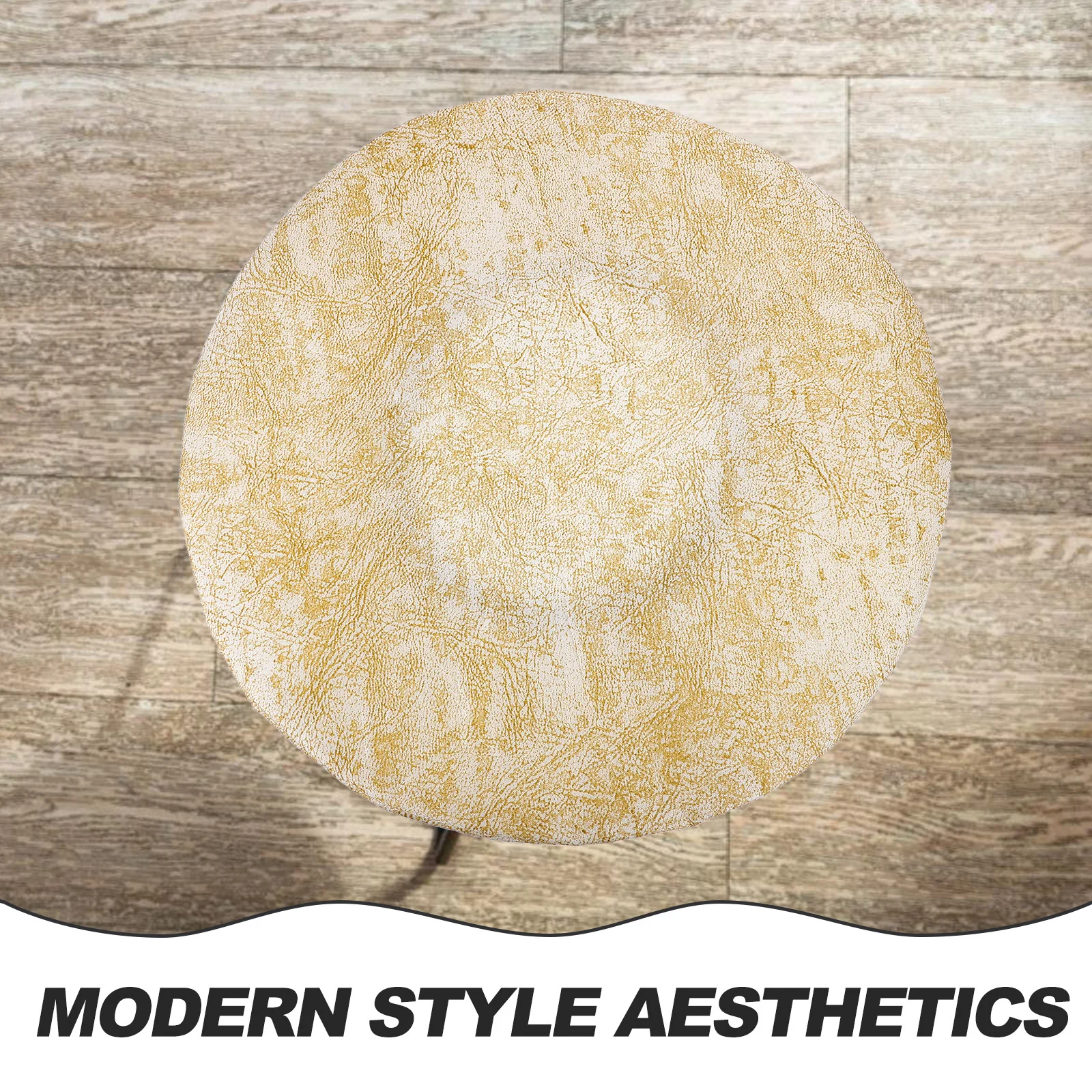 

1pc Round Stool Cover Elastic Fabric Seat Protector For Bar Chairs Non-Slip Stretchable Dining Chair Cover Home Decor Sofa