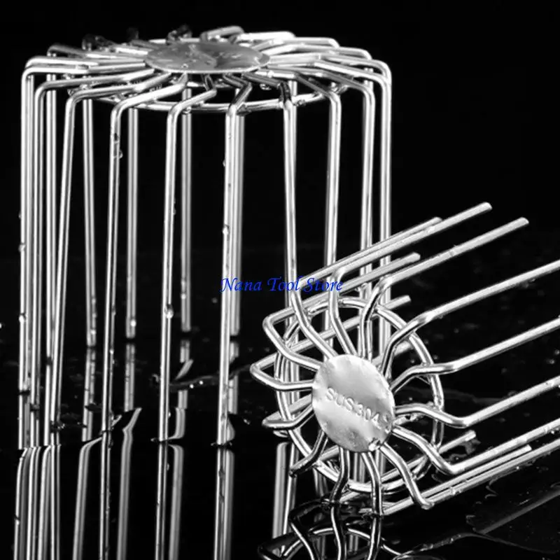 31GJ Stainless Steel Mesh Drain Pipe Protector Outdoor Balcony Drainage Cover