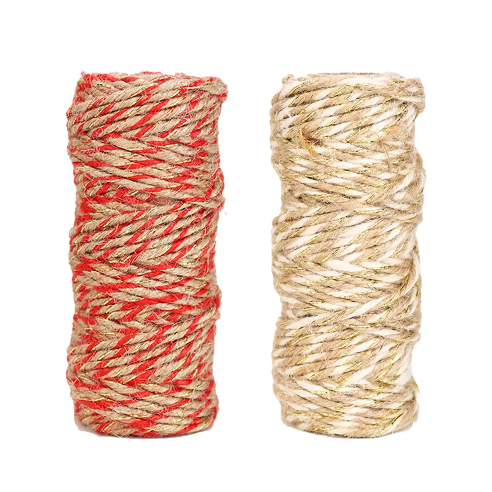 3mm Twine Rope Sturdy Craft Projects Portable Photo Strings Packing String Multipurpose Braided Cord for Festival Home Decor