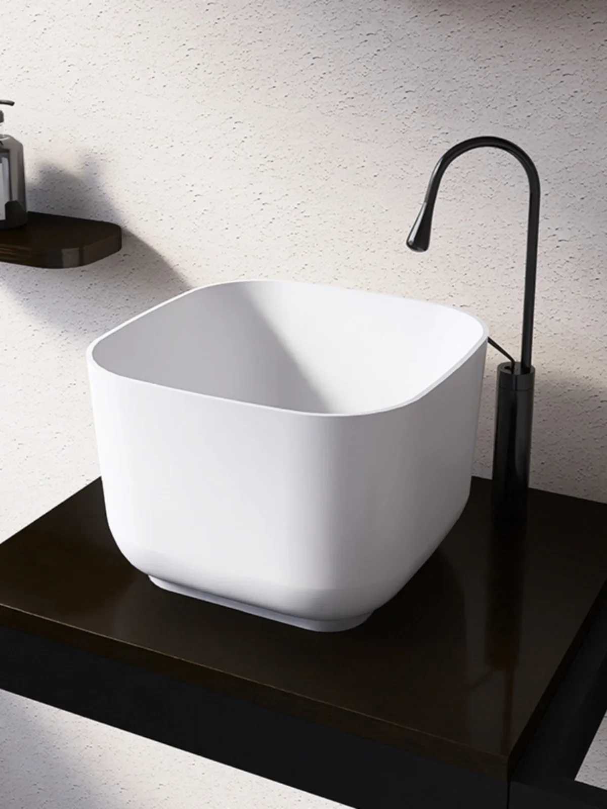 

Deepen the counter basin household balcony size size wash basin