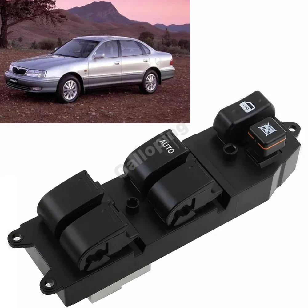 

Front Left Driver Window Main Switch Control for Toyota 1997 - 2002 Camry Corolla Avalon Tacoma Corolla 2001 2002 84820-60090