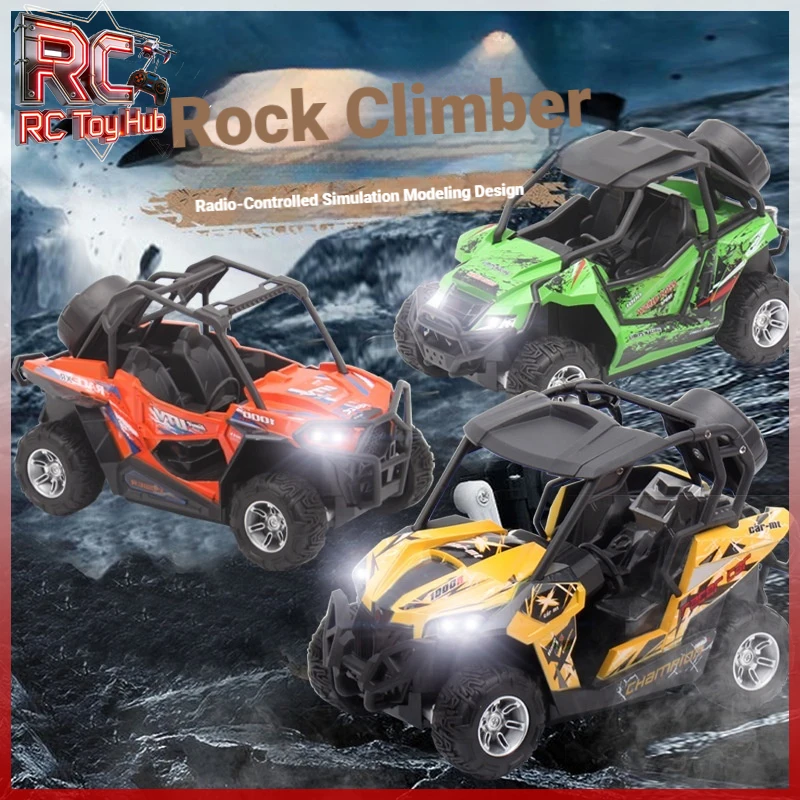 

New 2.4G 4WD RC Off-Road Stunt Climbing Car High Speed All-Terrain Drifting Remote Control Vehicle Model Toy for Kids