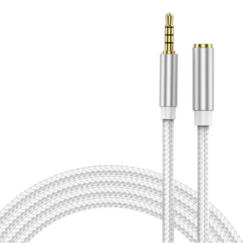 Kabel audio AUX Jack 3,5 mm do słuchawek komputerowych Przedłużacz audio przeciwzakłóceniowy Przedłużacz głośnika