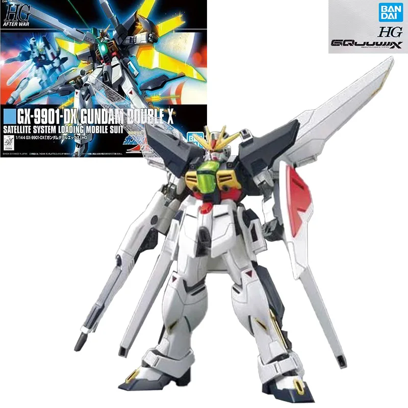 

Комплект модели Bandai в сборе 1/144 HG-GX-9901-DX Gundam Double X, аниме, модель в сборе, игрушечный робот, подарок для мальчика, оригинал