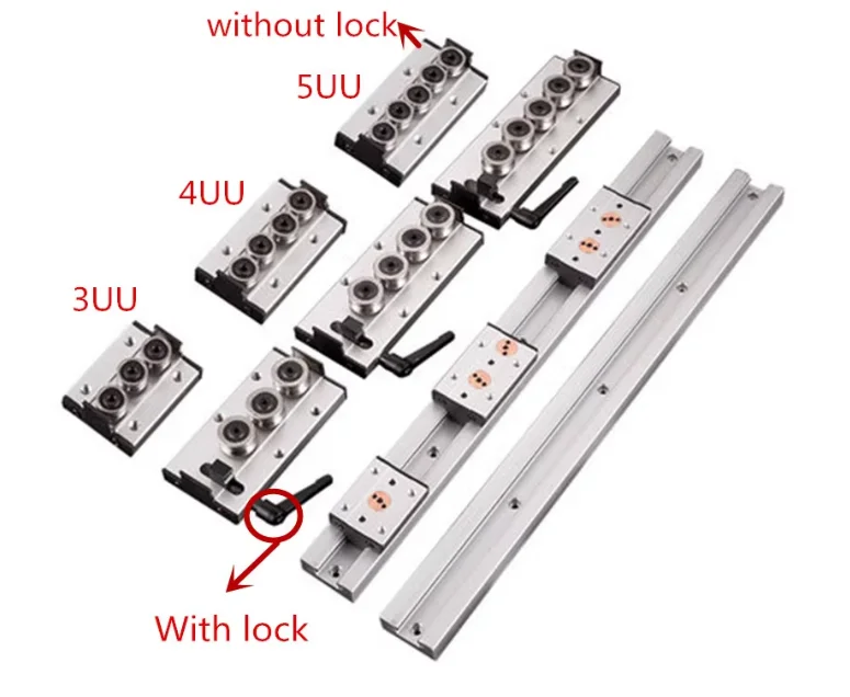 High Precision 20mm Linear Guideway Linear Guide Rail SGR20 for Cnc