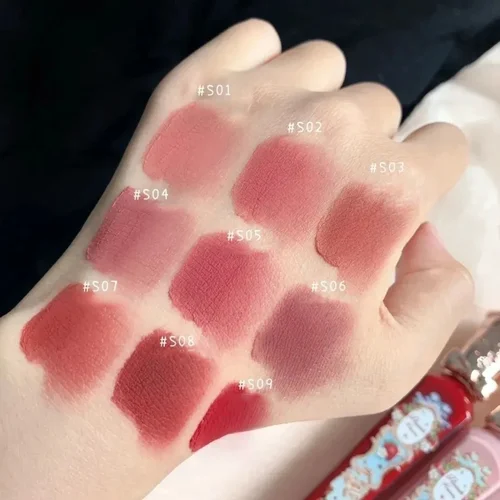 Imagen 2 del producto Flower Knows-crema de labios mate rococó de fresa, larga duración, resistente al agua, mancha de labios aterciopelada, maquillaje de moda 2025 para mujeres y niñas