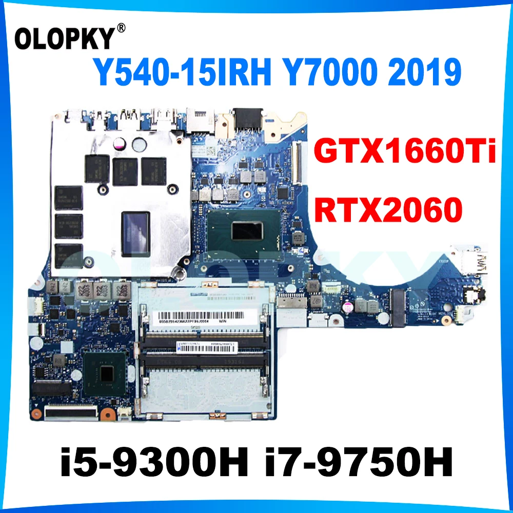 

NM-C221 для Lenovo Legion Y540-15IRH Y7000 2019, материнская плата для ноутбука 5B20S44075 5B20S4229 i5-9300H i7-9750H GTX1660Ti/RTX2060, графический процессор