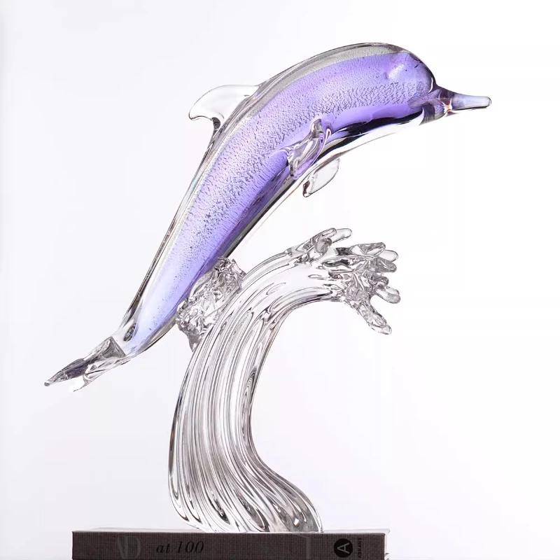 

Creative high-end glazed ornaments, living room model room