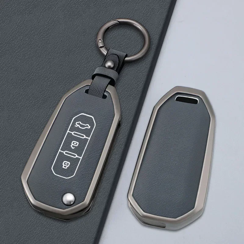 

Zinc Alloy Car Remote Key Case Cover Shell Accessories For Ford Territory EV EcoBoost S350 Yuhoo 7 8 Transit Custom Equator