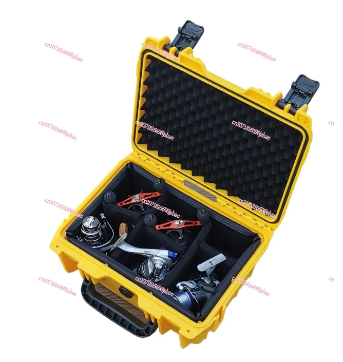 Hard Shell Fishing Wheel Box Luya Wheel Storage Bag Water Drop Wheel Protection Box Spinning