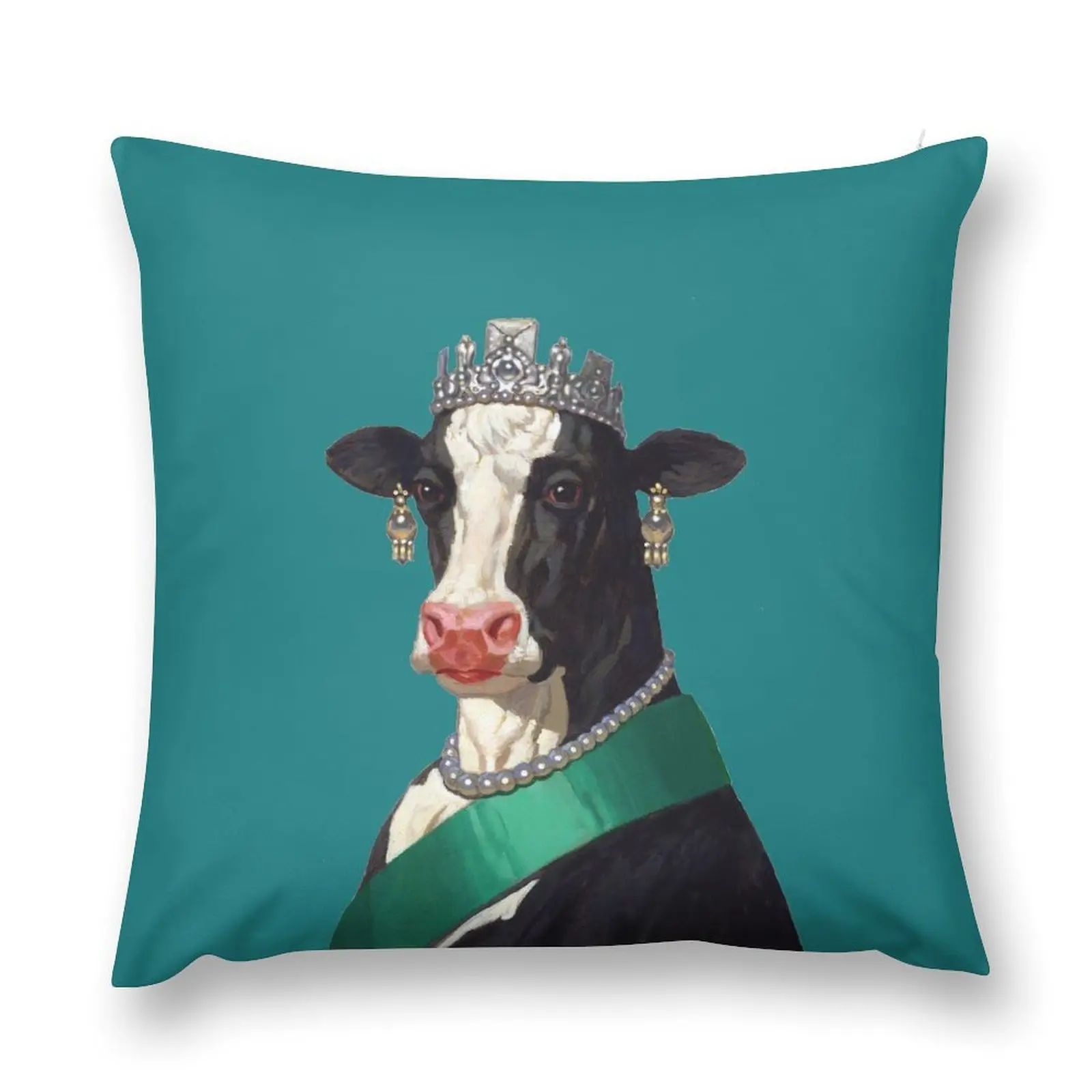 

Cow Queen Throw Pillow Cushions Home Decor Sofa Covers anime girl christmas decorations for home 2025 pillow