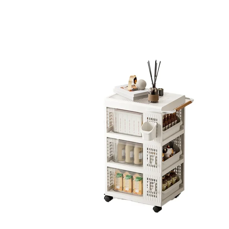 Food Serving Cart Mobile Removable Storage Rack Trolley Hairdresser Rollers Roulette Cosmetic Helper Trolleys Beauty Salon