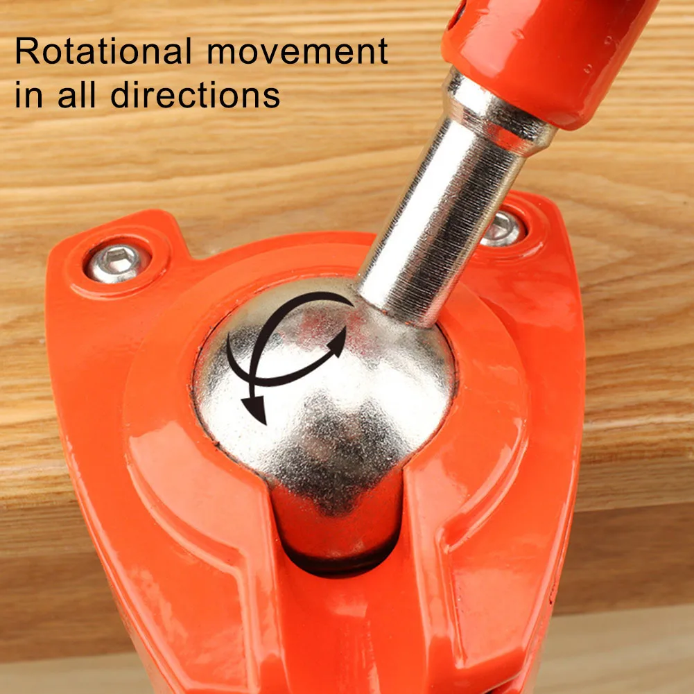 Rotating Vise with Full Steel Body and Precise Clamping Action for Accurate Positioning of Small Workpieces Rotating