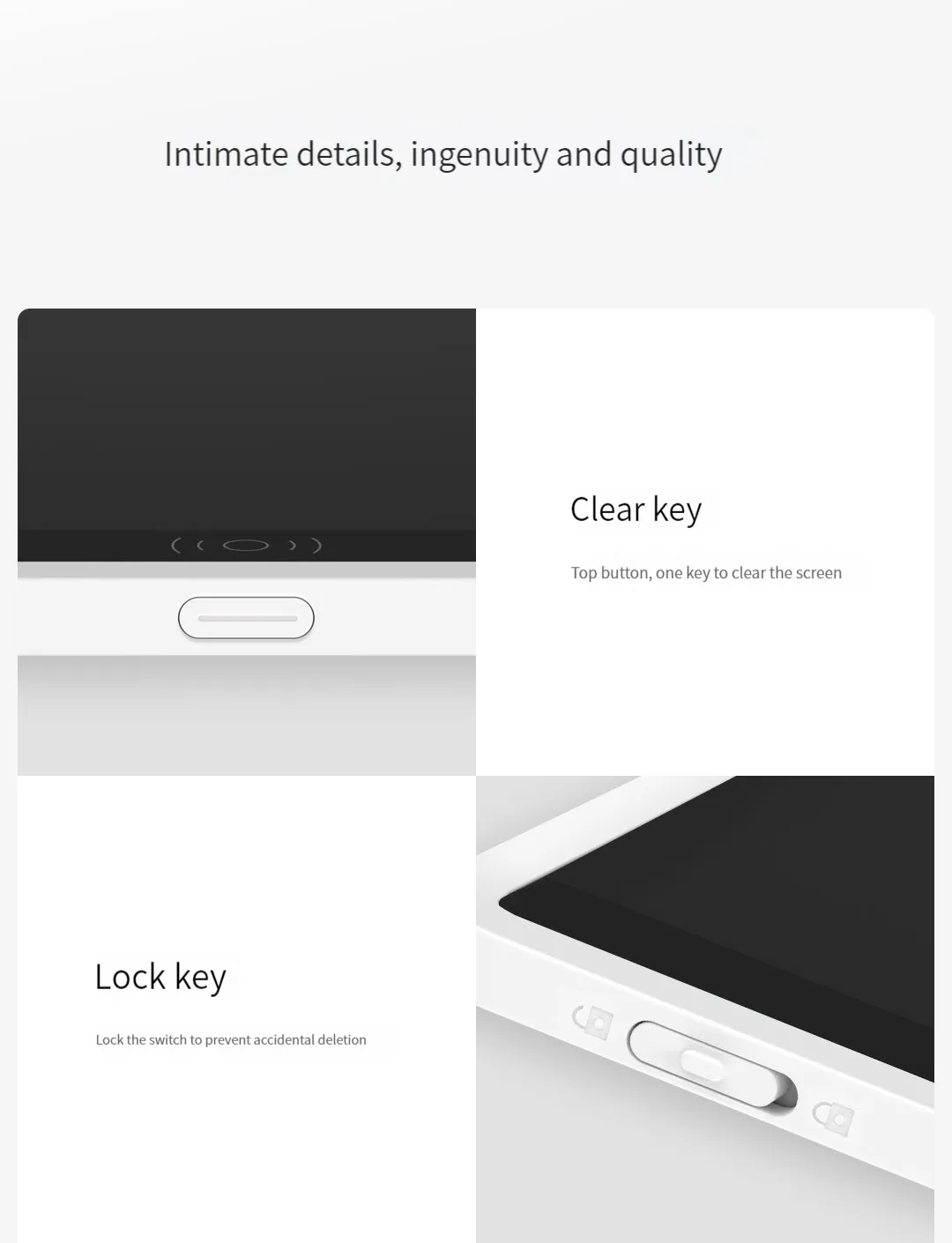 Xiaomi Mijia LCD tableta de escritura a Color con bolígrafo dibujo Digital almohadilla de escritura a mano electrónica mensaje tablero gráfico colorido 10 pulgadas