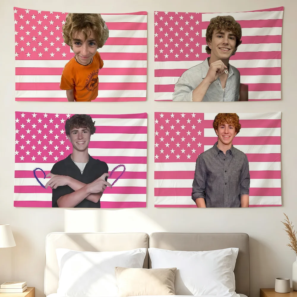 Actor W-Walker Scobell-S Flag Wall Decorations Home Decor Suitable For Living Rooms Bedrooms Dormitories Parties And Holidays