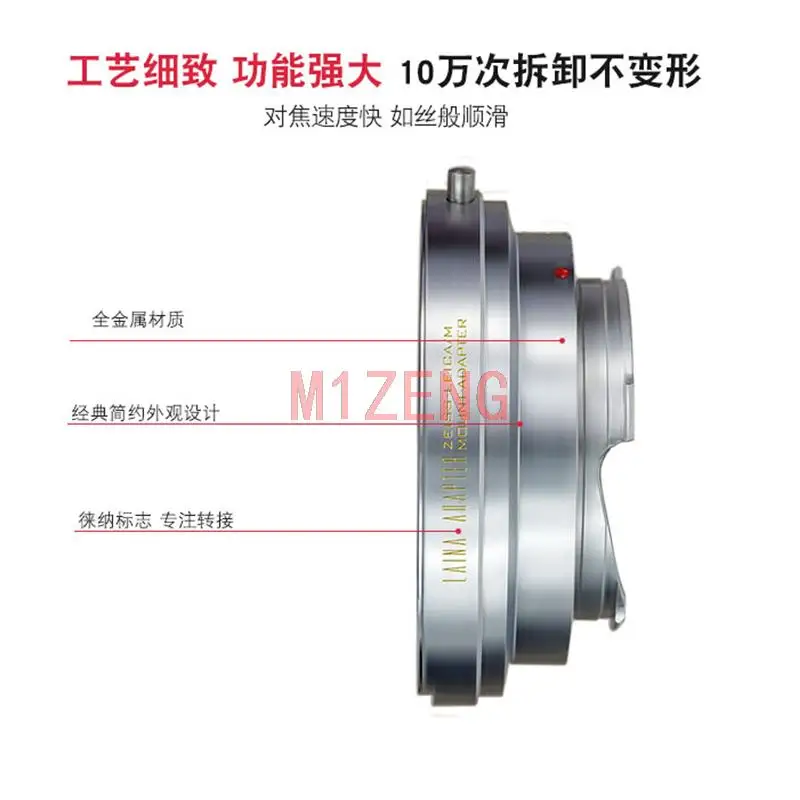 CY-LM adapter ring for Contax zeiss cy Mount lens to Leica M L/M m10 M9 M8 M7 M6 M5 m3 m2 M-P mp240 m9p camera TECHART LM-EA7