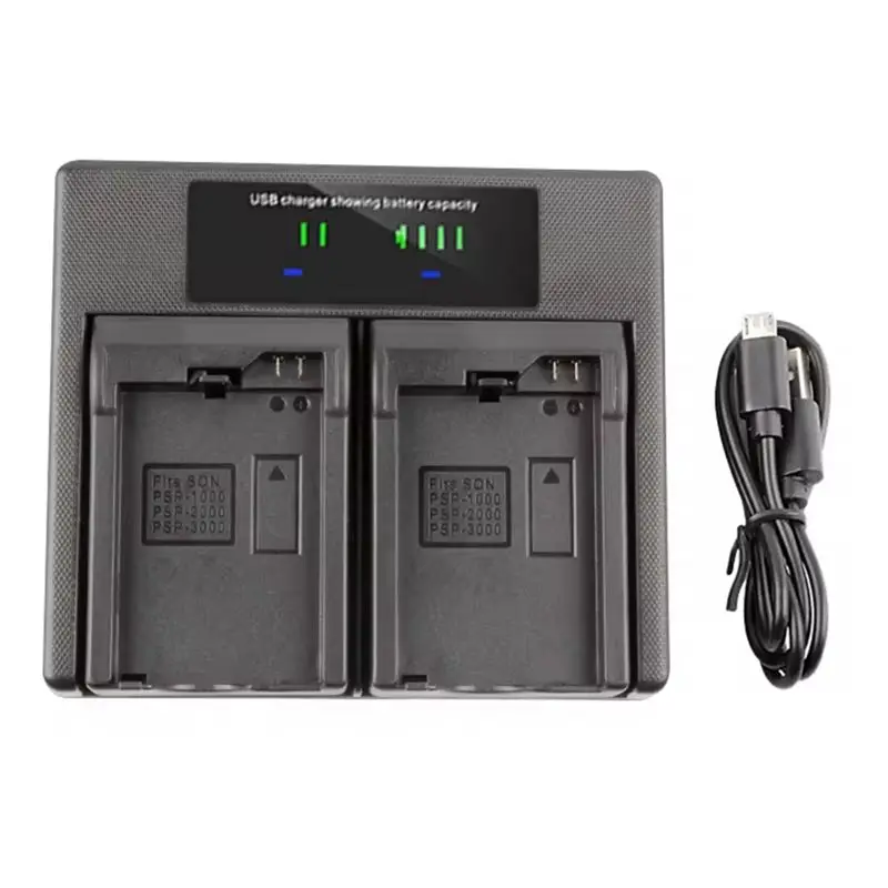 Batería Dual de Alta Calidad para PSP-1000, PSP-2000, PSP-3000, Compatible con Consola Portátil Sony Playstation, Gamepad PSP-110, PSP-S110, PSP Lit