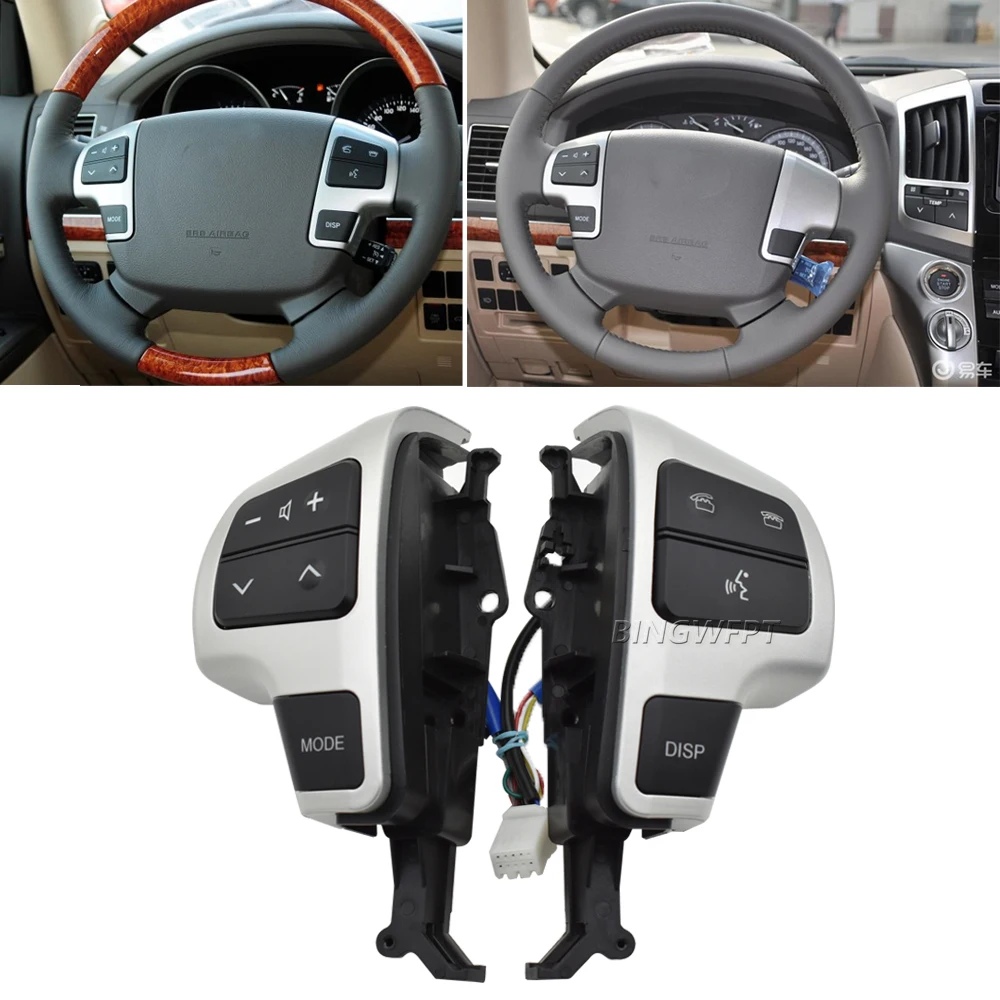 Good Quality For Toyota LAND CRUISER 200 2008-2011 OE 84250-60050 Steering Wheel Audio Control Switch/Button