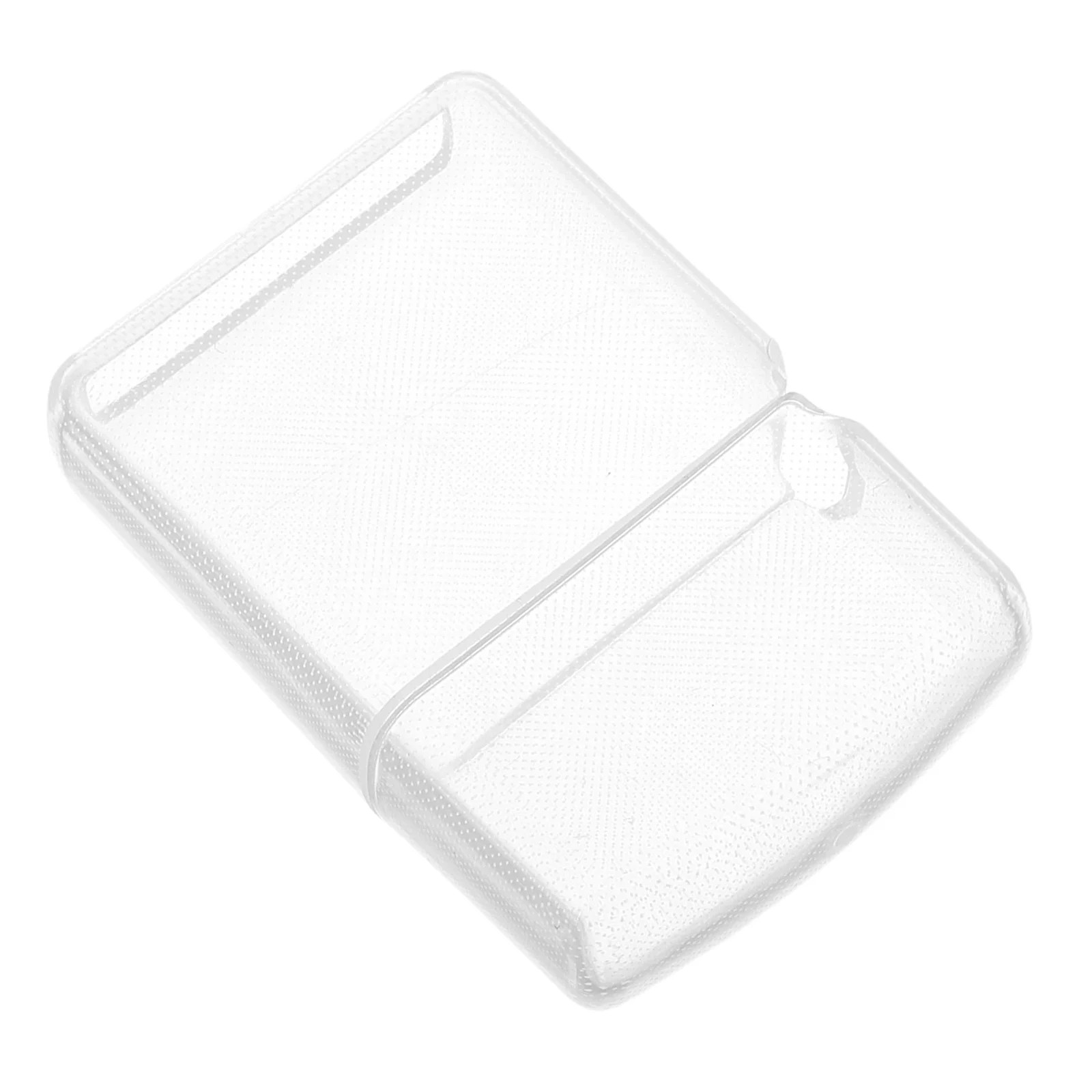 

2 Pcs Lighter Case Miniature Model Protective Plastic Box Small Storage Cover Supplies