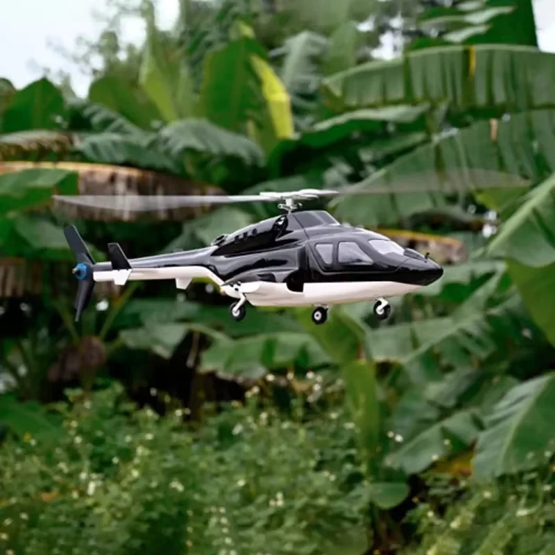 Fly Wing Airwolf H1 Flight Control Auto-Aerobatic Auto Inverted Hover รูปแปด Orbit GPS 6CH Flybarless โรเตอร์ RC เฮลิคอปเตอร์