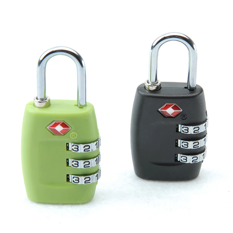 TSA Locks Smart 3 Position Resettable Combination Lock For Travel Luggage Suitcase Anti-theft Code Padlock Customs Password Lock