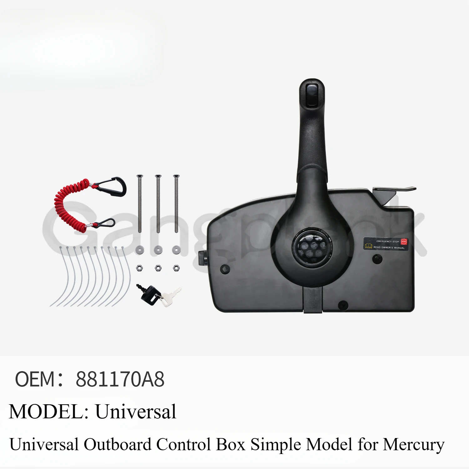 Outboard Engine Universal Control Box for Mercury Simple Model 881170A8