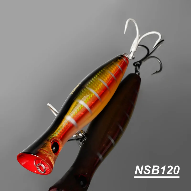 Noeby 12cm43g 16cm78g 20cm154g ビッグゲームポッパー釣りルアー